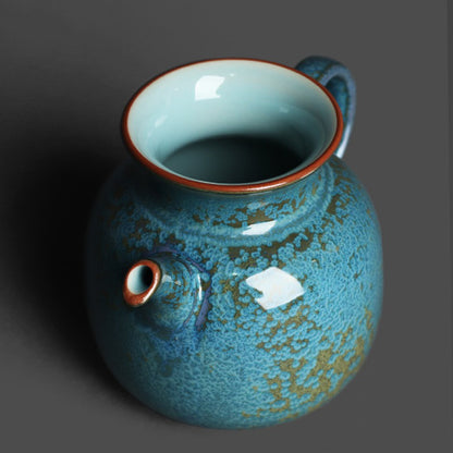 Jade Blue Jun Kiln Tianmu Fair Cup