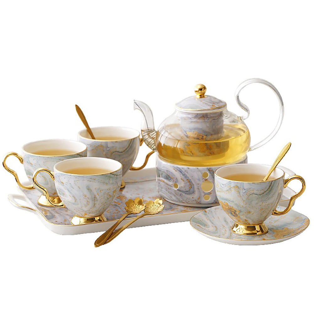 Golden Beach English Tea Set