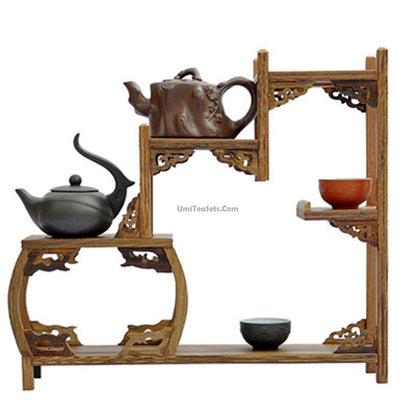 Wenge Wood Tea Set Stand