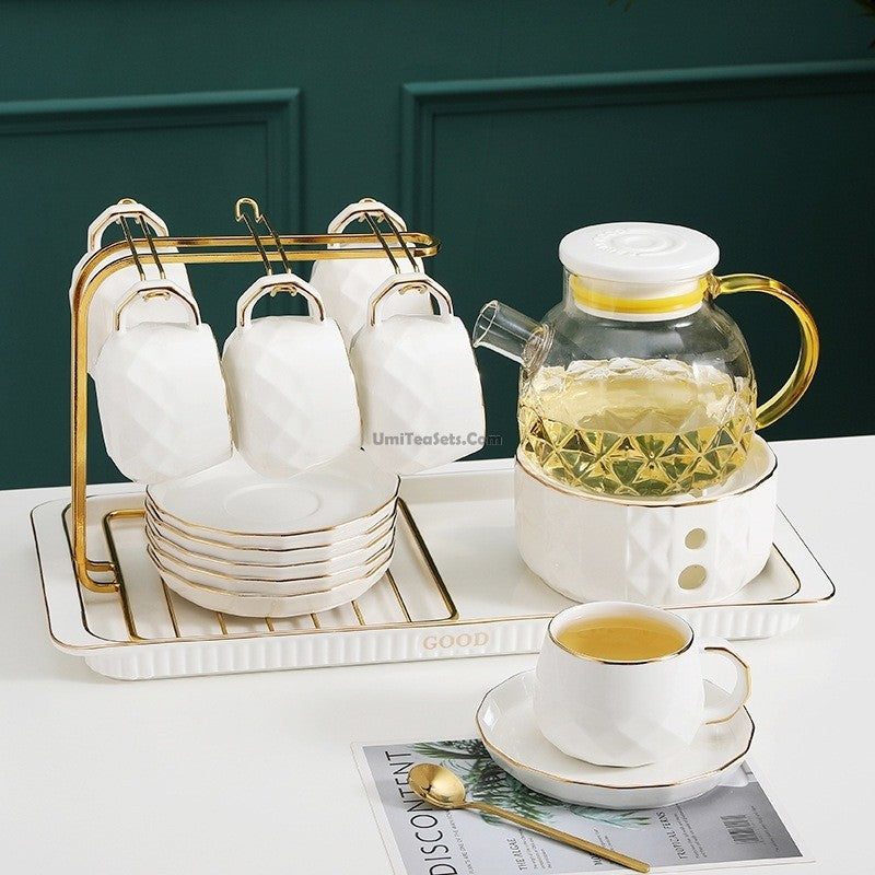 English Afternoon Tea Set With Warmer