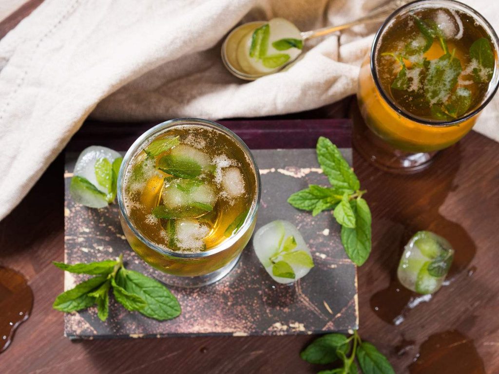 Iced Mint Tea