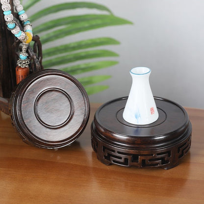 Ebony Wood Teapot Stand