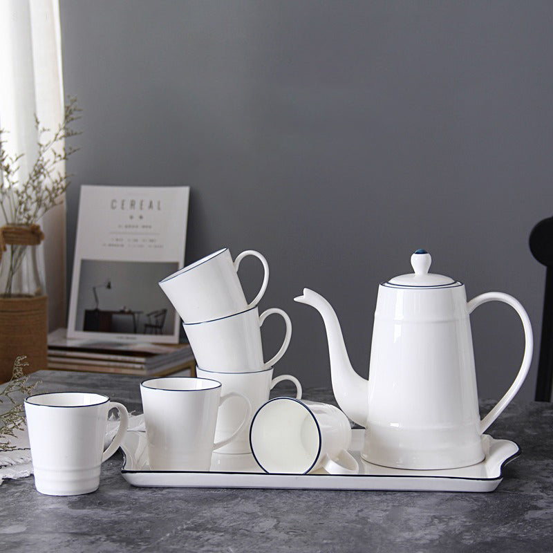 Modern Black And White Tea Set – Umi Tea Sets