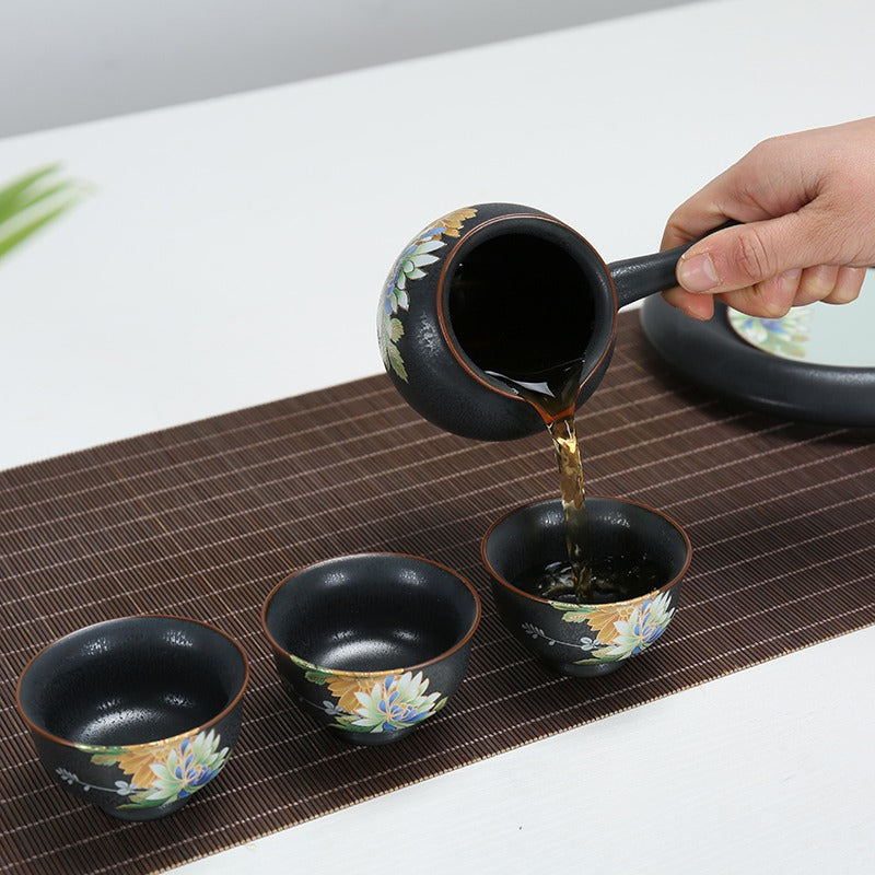 Modern Black And White Tea Set – Umi Tea Sets