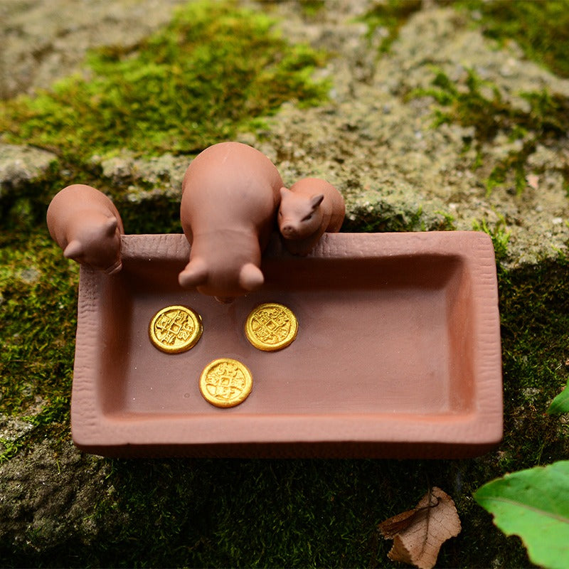 Yixing Clay Piggy Tea Pet