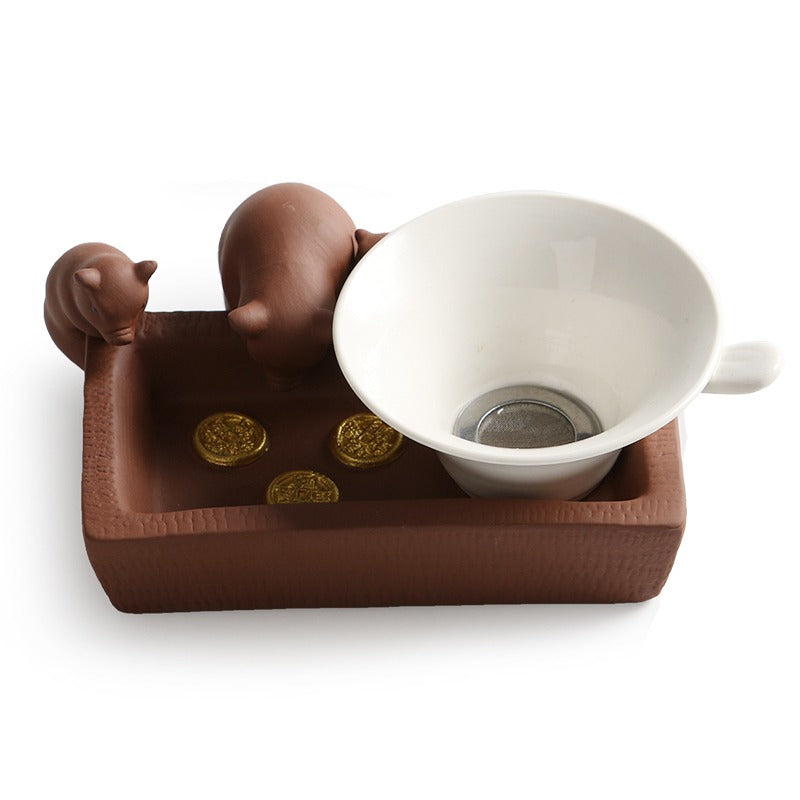 Yixing Clay Piggy Tea Pet