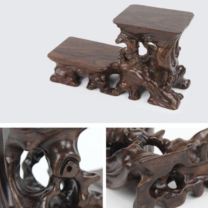 Wenge Root Carving Teapot Stand