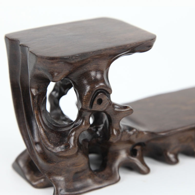 Wenge Root Carving Teapot Stand