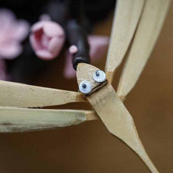 Peach Blossom Tree Shaped Tea Utensil Set