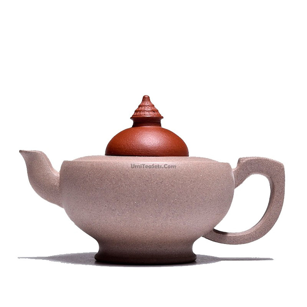 Large Purple Clay Teapot - 12 oz.