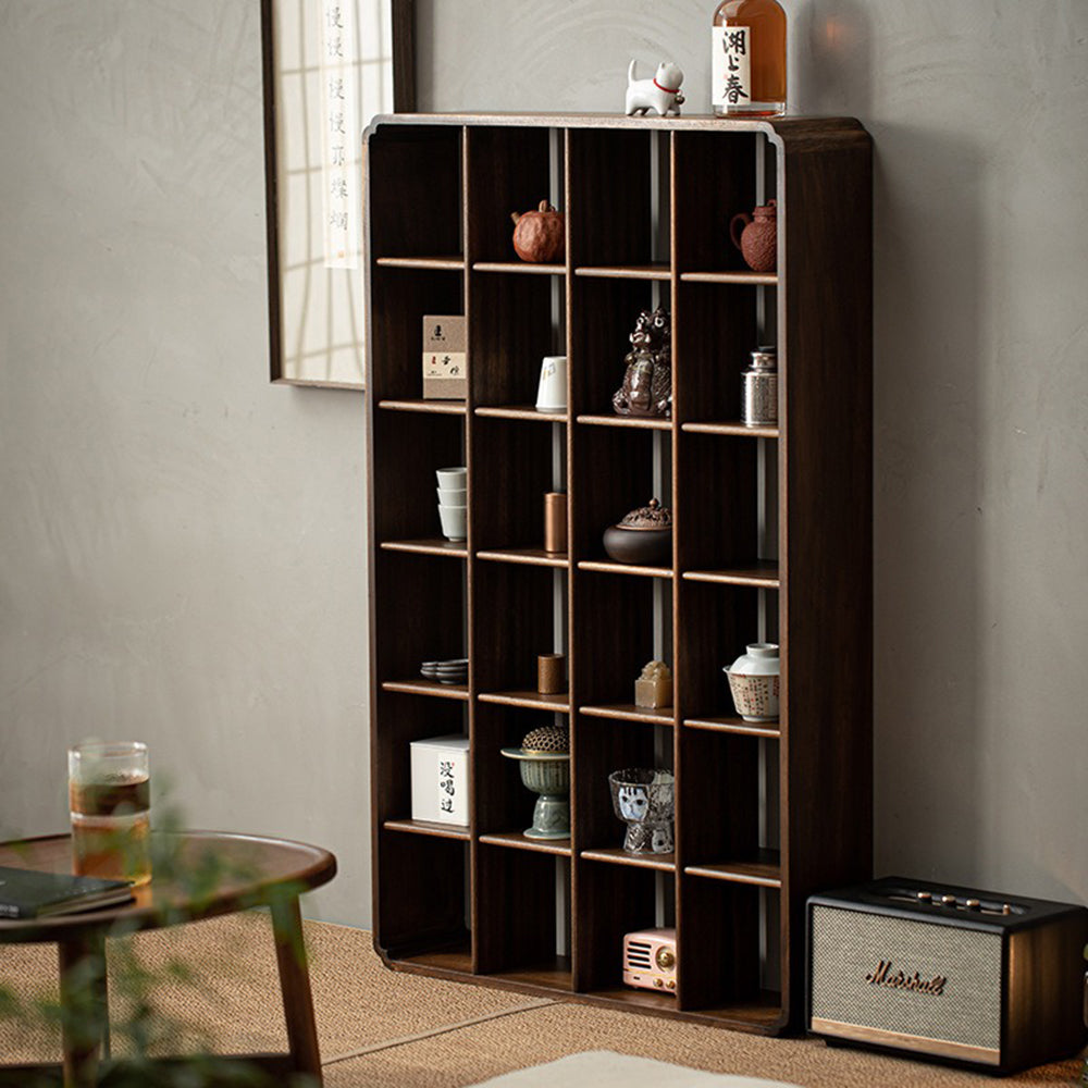 Walnut Solid Wood DuoBaoGe Display Cabinet