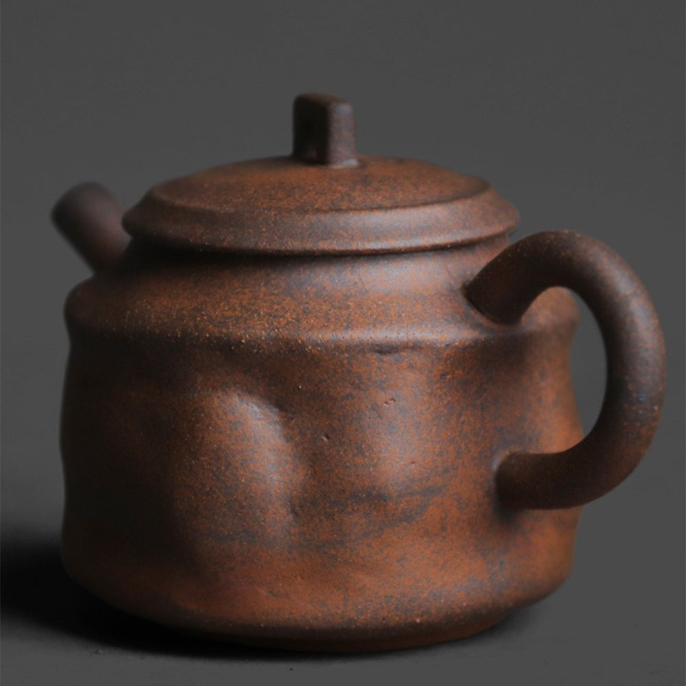 Chinese Old Rock Clay Pavilion Teapot