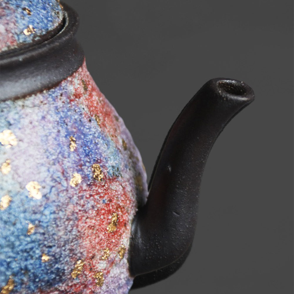 Chinese Colorful Sandstone Junde Teapot