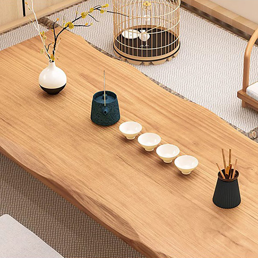 Pine Wood Low Table Tatami Tea Table Set