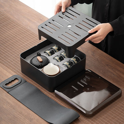 Multi-functional Japanese-style Portable Tea Set