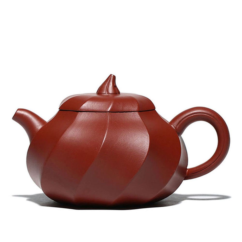 Yixing Red Clay Eggplant Teapot