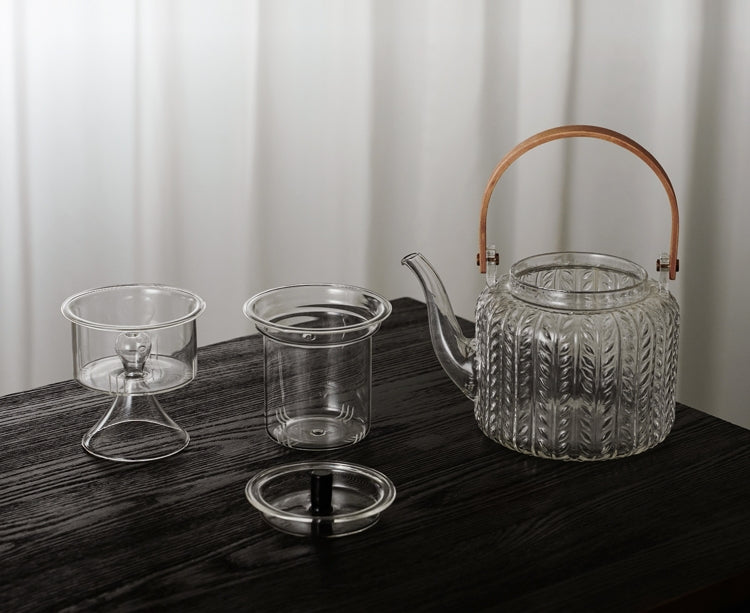 Japanese Glass Teapot With Two Styles Infuser