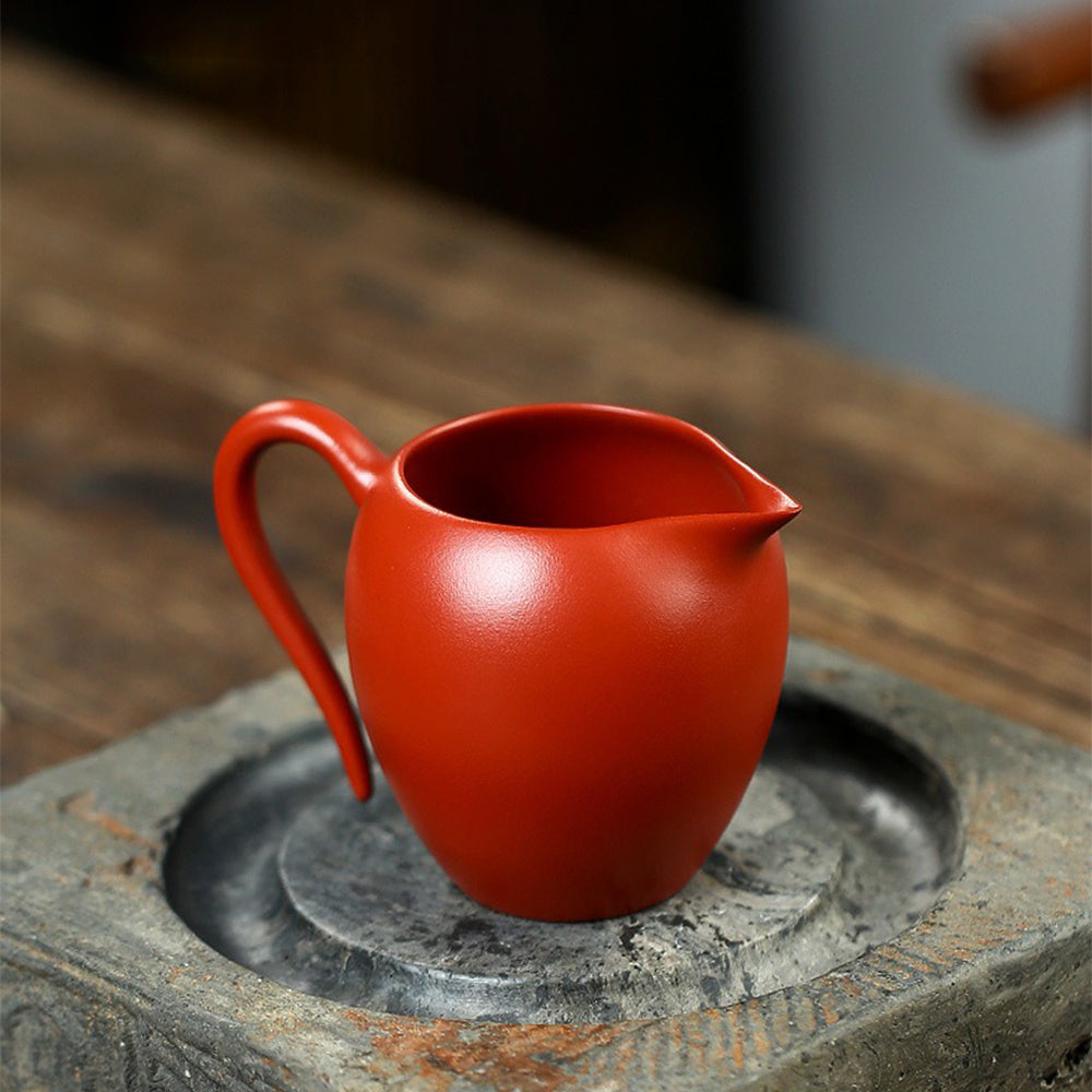 Yixing Red Clay Lotus Fair Cup