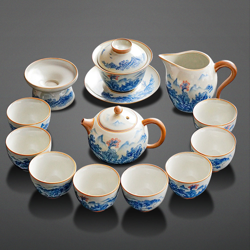 Chinese Ruyao Fairyland Tea Set