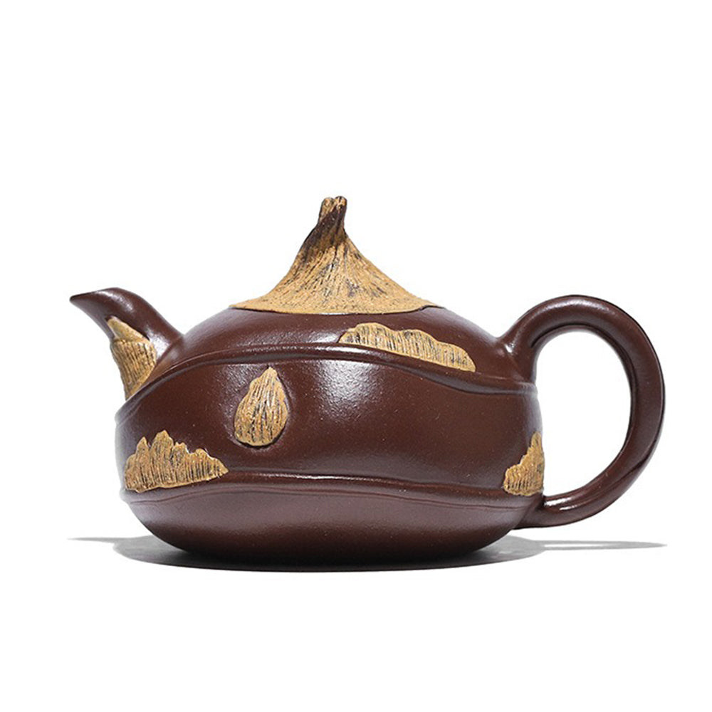 Water Chestnut Purple Clay Teapot