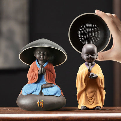 Zen Little Monk Hat Tea Strainer