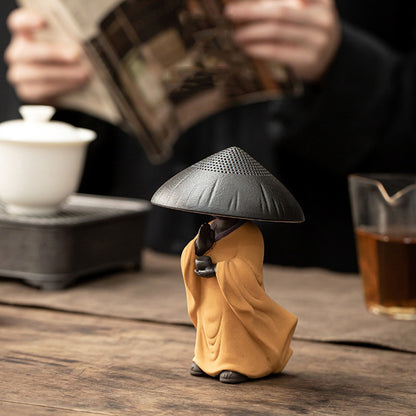 Zen Little Monk Hat Tea Strainer