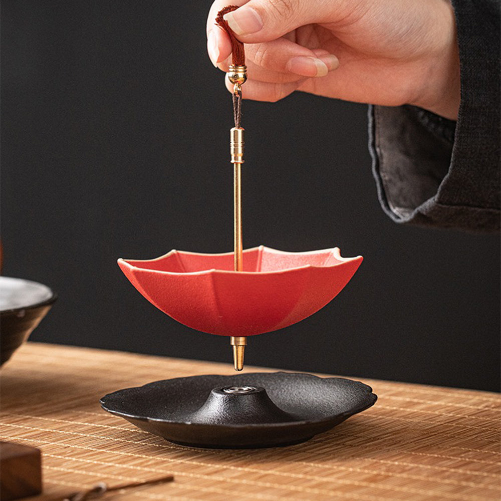 Ceramic Unbrella Tea Strainer