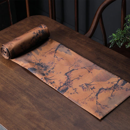 Xiangyunsha Orchids And Bamboo Tea Table Mat