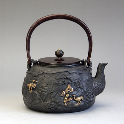 Crane Cast Iron Teapot With Induction Cooker