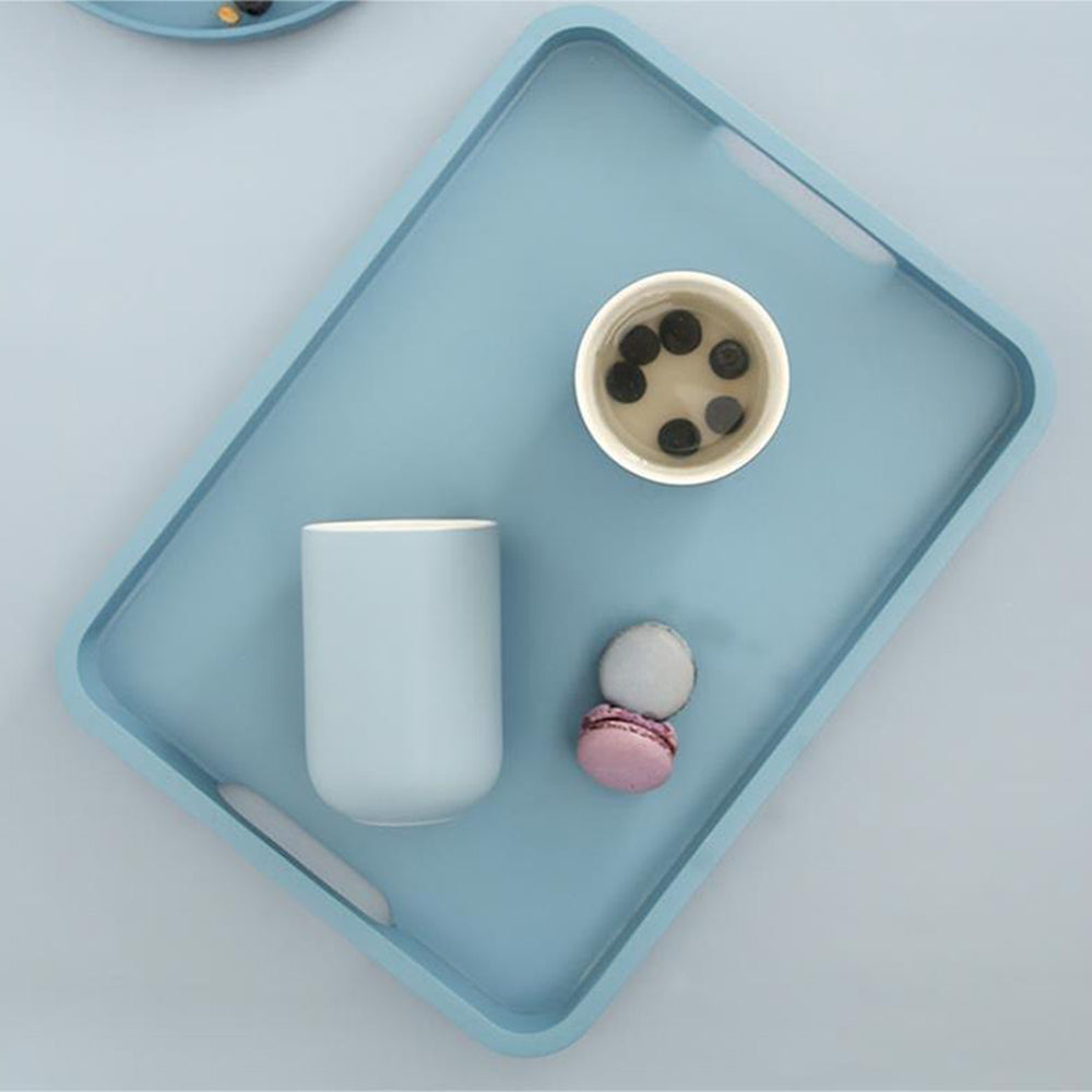 Morandi Haze Blue Modern Tea Set