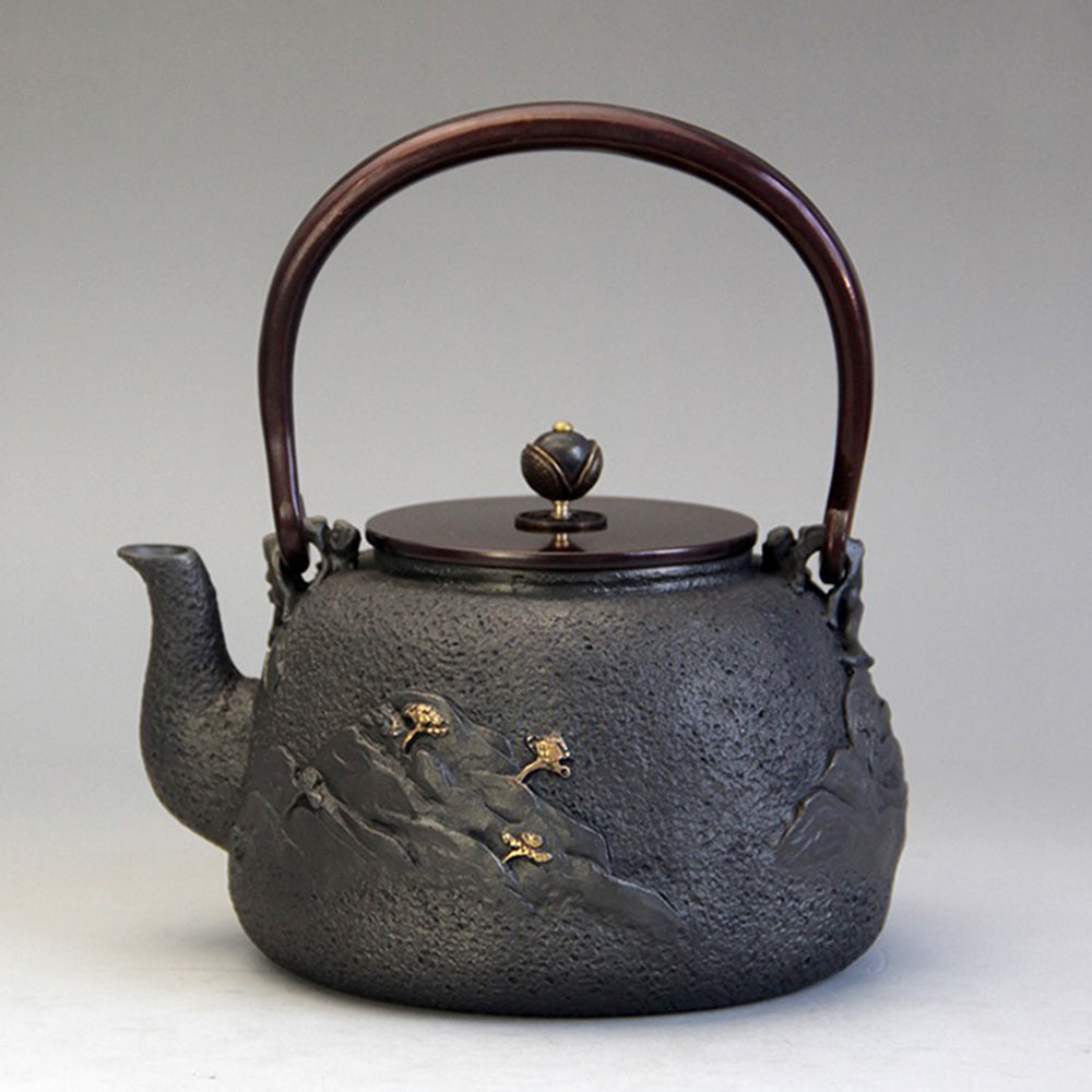 Prodigy And Crane Cast Iron Teapot