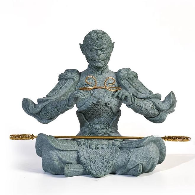 Black Myth: Wukong Sandstone Tea Pet Ornament