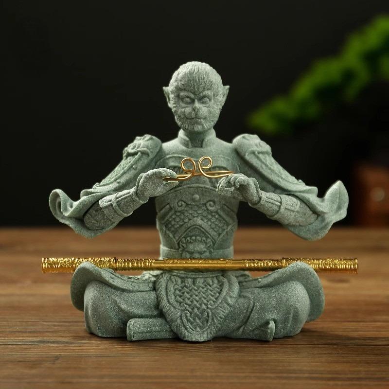 Black Myth: Wukong Sandstone Tea Pet Ornament