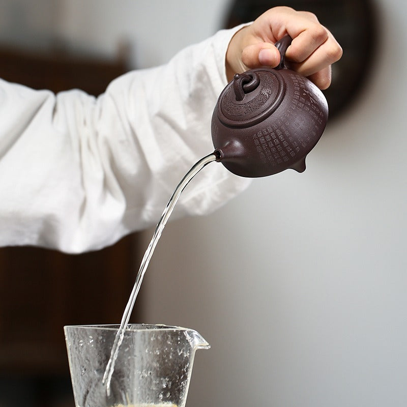 Shiny Purple Tea Kettle