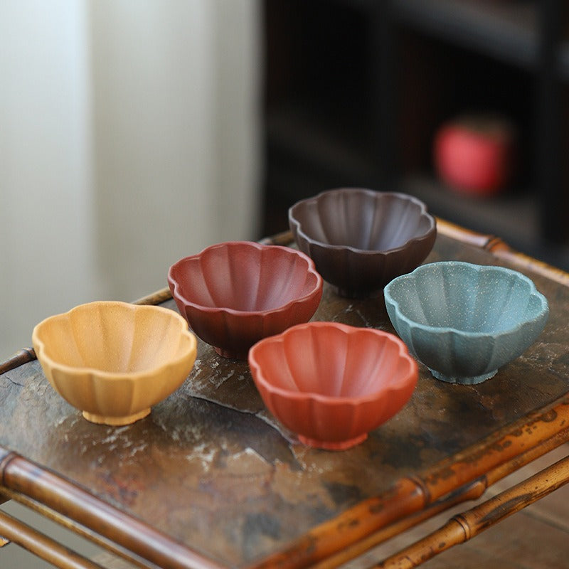 Set of Five - Yixing Clay Gongfu Tea Cup