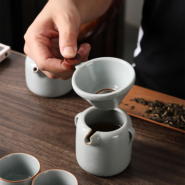 Ice Crack Ruyao Mini Teapot