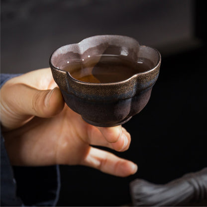 Japanese Pumpkin Tea Set With Tray