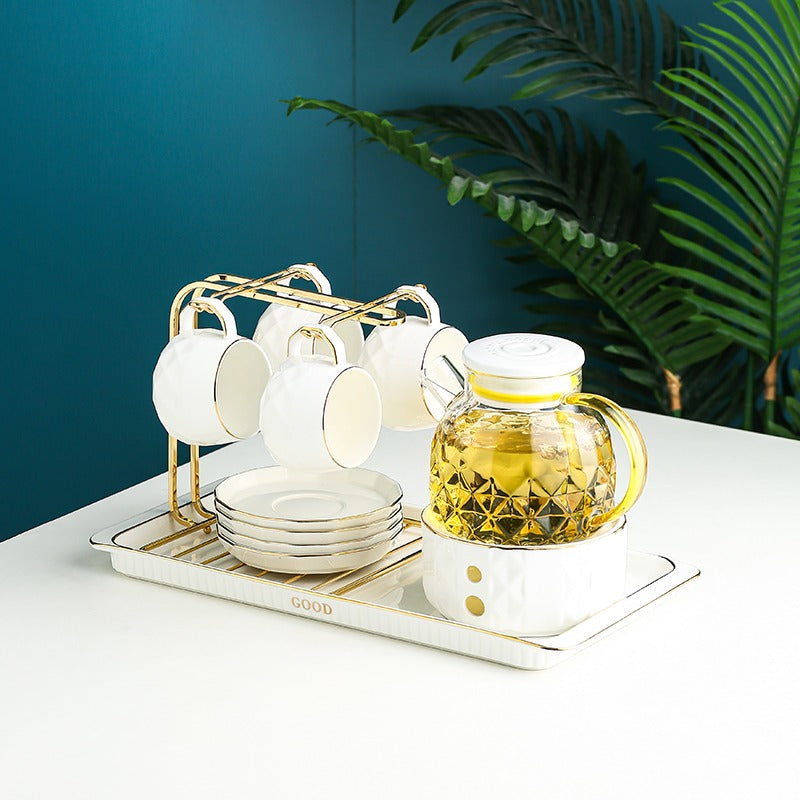 British Afternoon Tea Set With Warmer