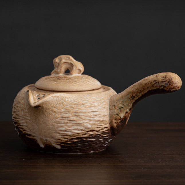 Coarse Clay Heated Tea Set