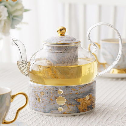 Golden Beach English Tea Set