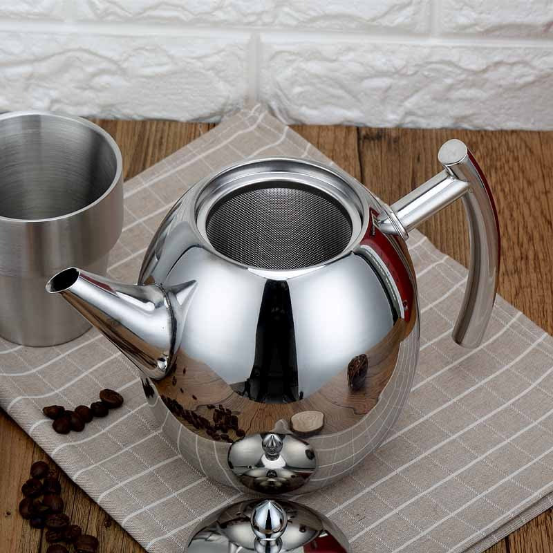 Stainless Steel Teapot With Golden Induction Cooker – Umi Tea Sets