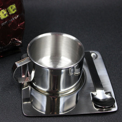 Double Wall Stainless Steel Tea &amp; Coffee Cup