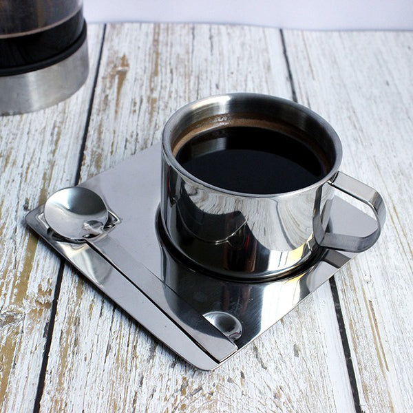 Double Wall Stainless Steel Tea &amp; Coffee Cup