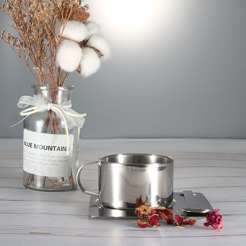 Stainless Steel Tea Cups, Stainless Steel Coffee Mugs – Umi Tea Sets