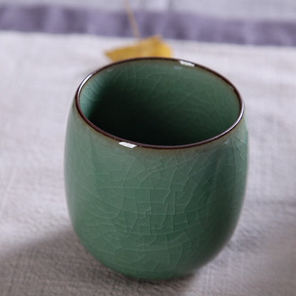 Japanese Celadon Tea Cup (Set of 2)