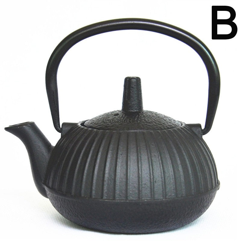 Miniature Tea Kettle, Black Cast Iron Look Tea Pot, Mini Tea