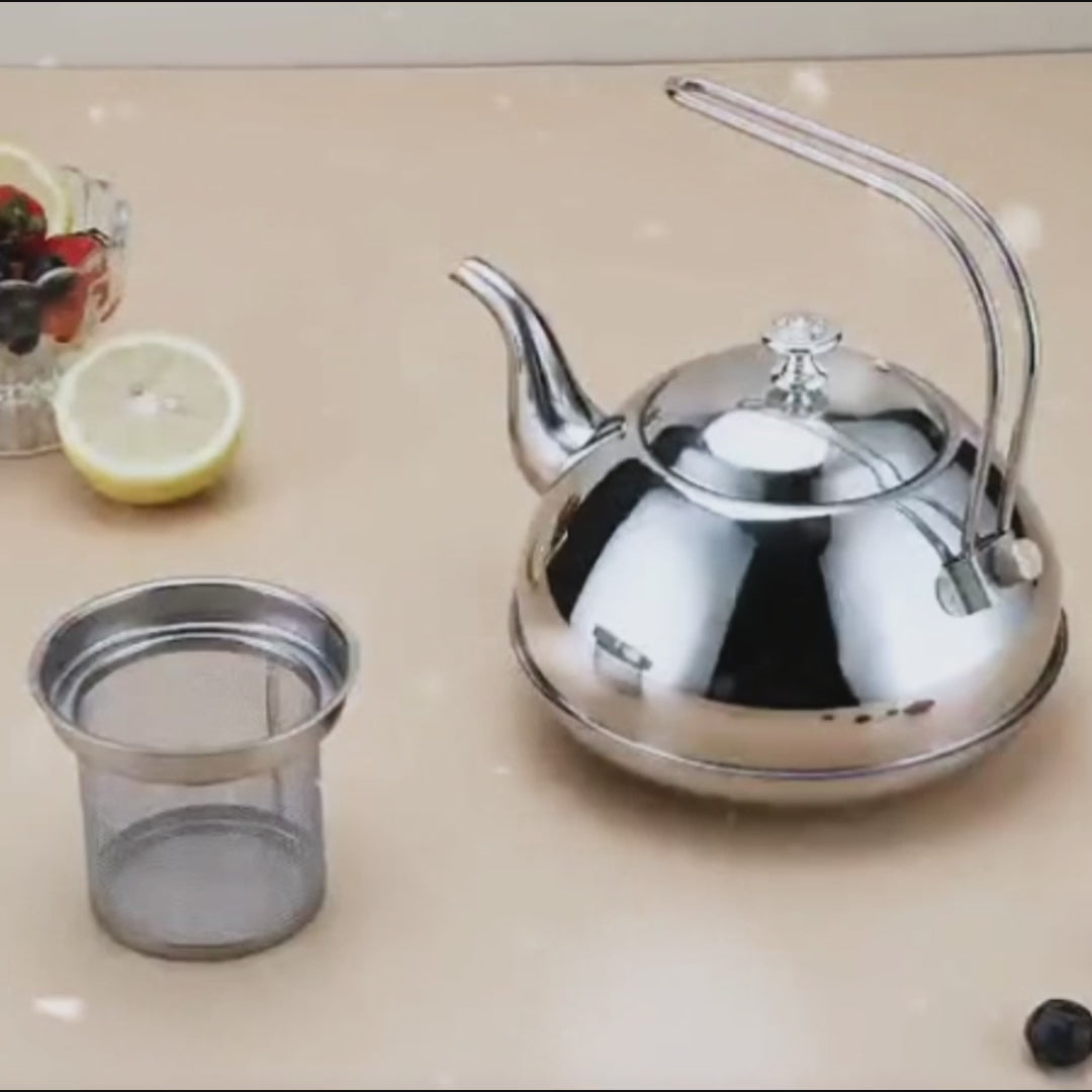 High-End Fashion Stainless Steel Teapot