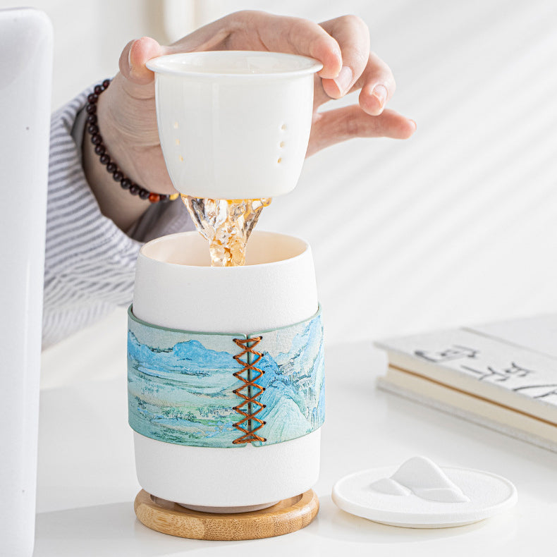 Mountain and River Travel Tea Set