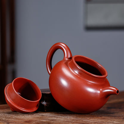 Red Clay Big Belly Teapot