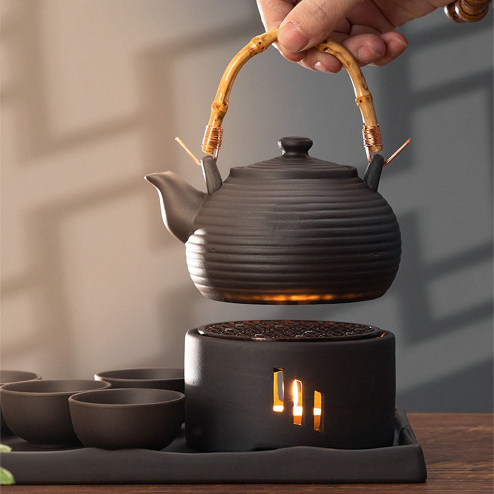 Stainless Steel Candle Teapot Warmer – Umi Tea Sets